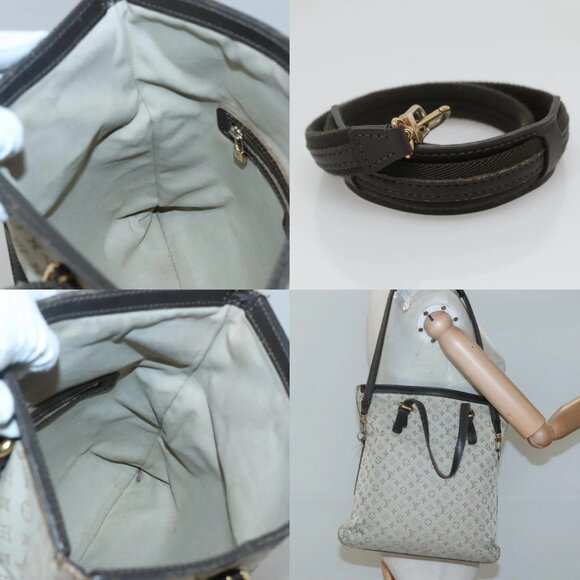 LOUIS VUITTON Monogram Mini Françoise 2Way Tote Bag Khaki M92209 Auth 116567 - Picture 14 of 15